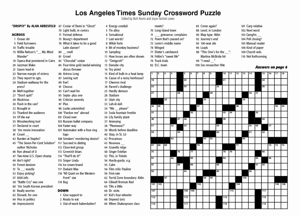 Crossword puzzles memorize